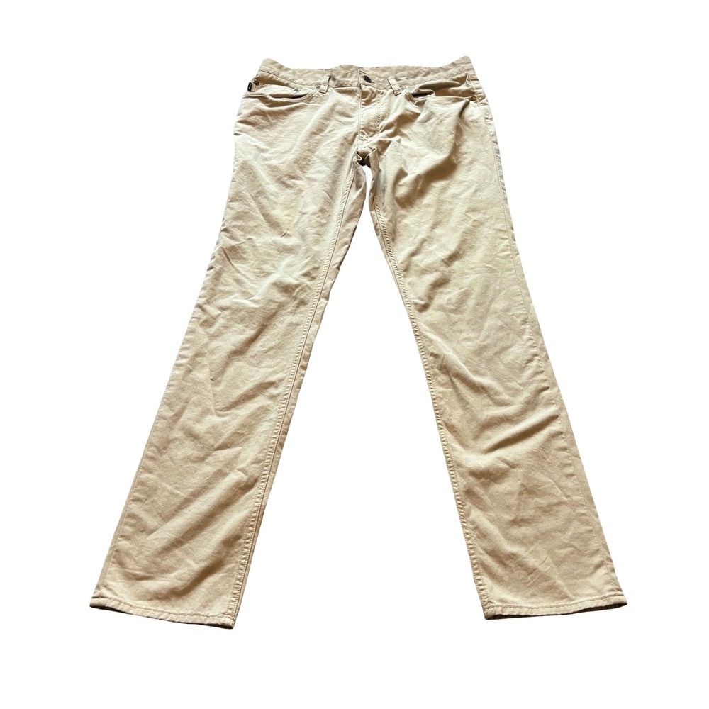 Polo Ralph Lauren Mens Stretch Slim Fit Tan‎ Khaki Pants Chinos 32x32